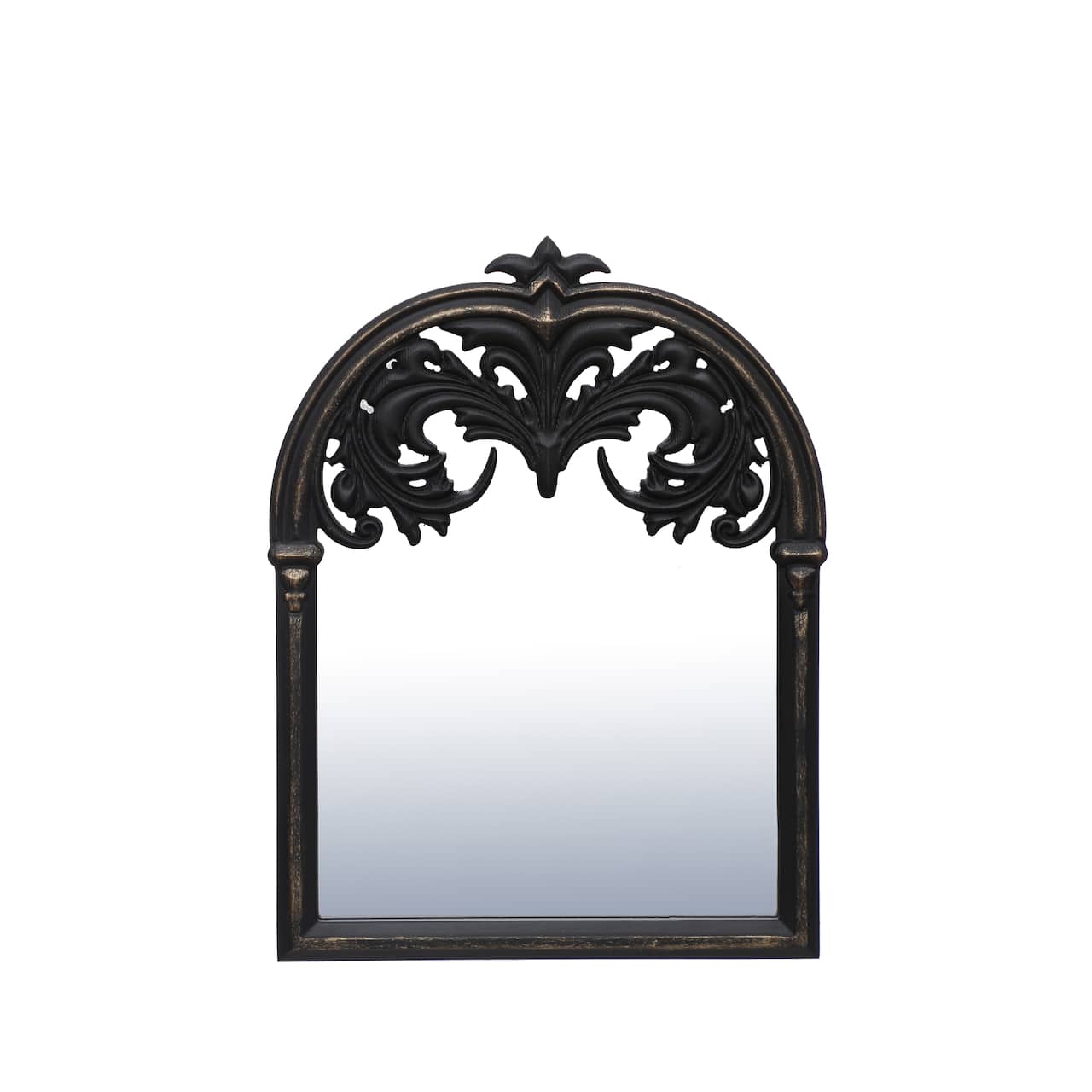 13" Gothic Style Black Wall Mirror by Ashland®